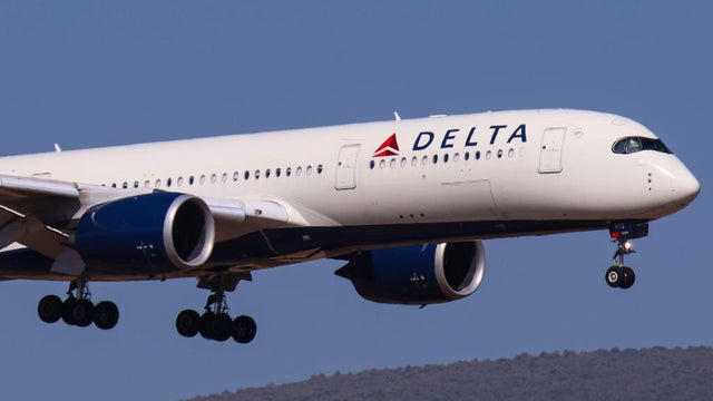 Delta Air Lines Airbus A350 Aircraft Landing 