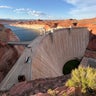 The Glen Canyon Dam That Forms Lake Powell 
