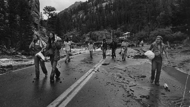 AUG 1 1976 AUG 2 1976 JUL 28 1991; Big Thompson River Canyon (1976 Flood); Credit: Denver Post Inc 