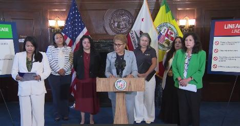 Boyle Heights warehouse rebuilding plans on hold until post-fire cleanup is complete, Bass says