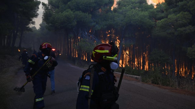 Greece Wildfires 