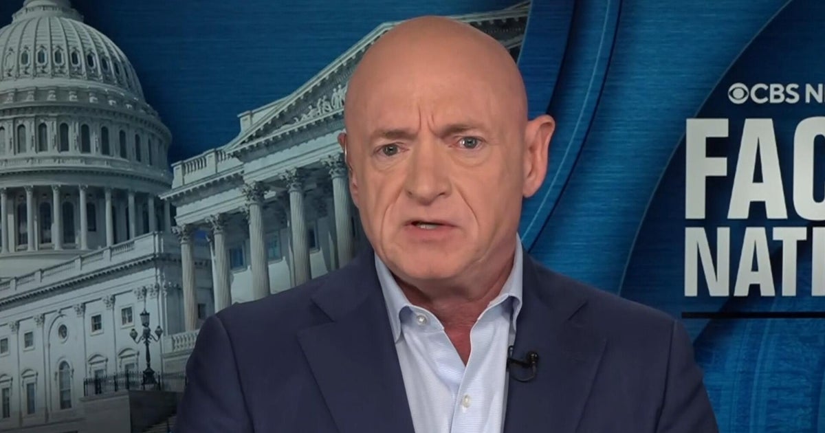 Sen. Mark Kelly says Trump administration is “flailing” and “stuck” on Iran