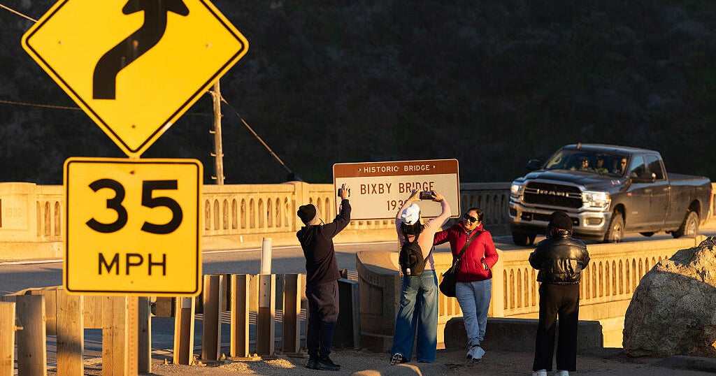 No parking signs coming to Californias iconic Bixby Bridge on Big Sur coast, officials say