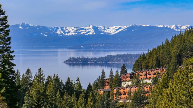 Incline Village, Nevada above Lake Tahoe 