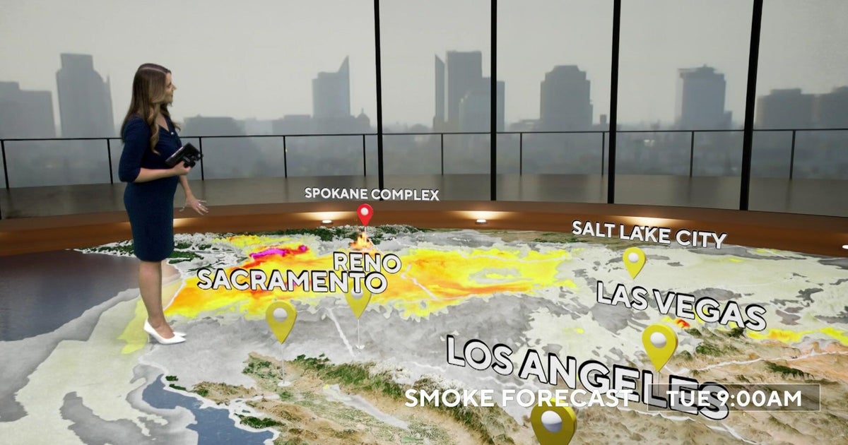 Spokane wildfire smoke drifts into Northern California amid triple-digit heat wave