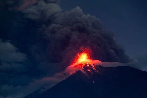TOPSHOT-GUATEMALA-VOLCANO 