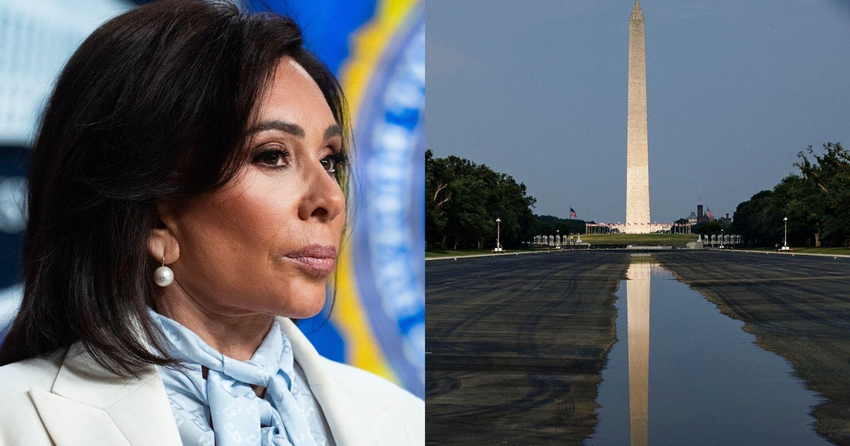 Trump rebukes Jeanine Pirro for dropping Reflecting Pool charges