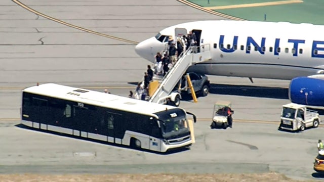 United Airlines flight 1189 at SFO 