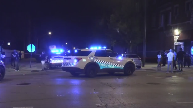 Crime scene police lights 