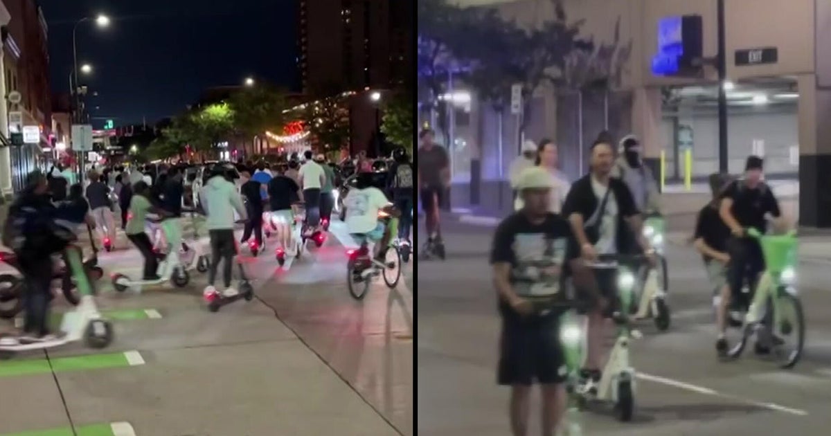 Hundreds of scooter riders take over Minneapolis streets; some enter I-35W, state patrol says