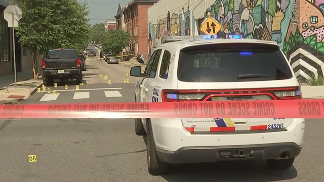 Crime scene police lights 