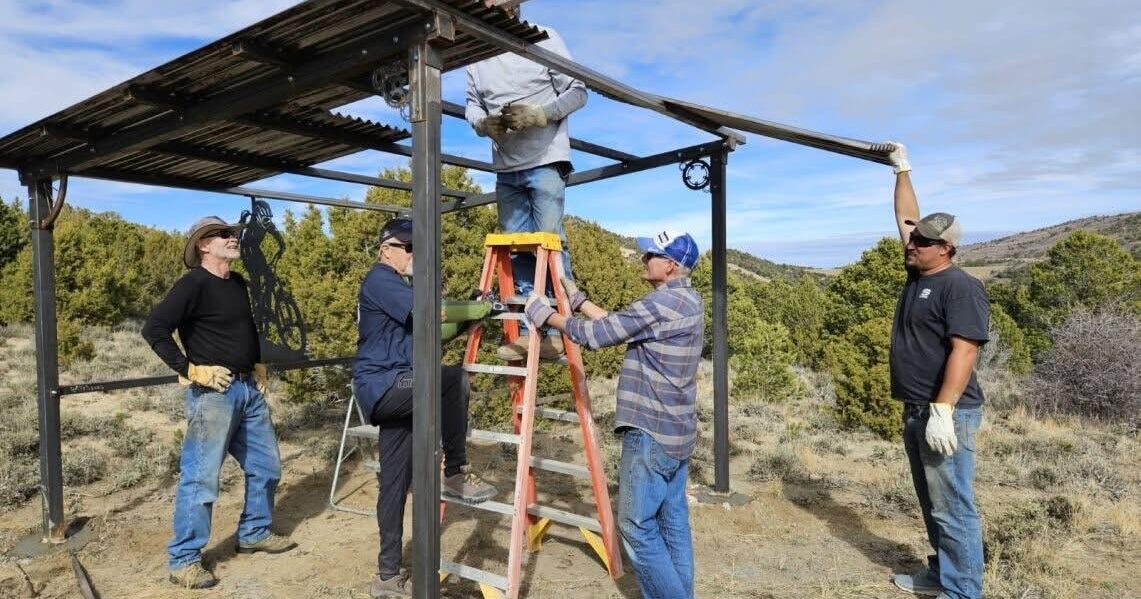 Colorado bicyclist rescued after using memorial shelter honoring another cyclist who died on same trail