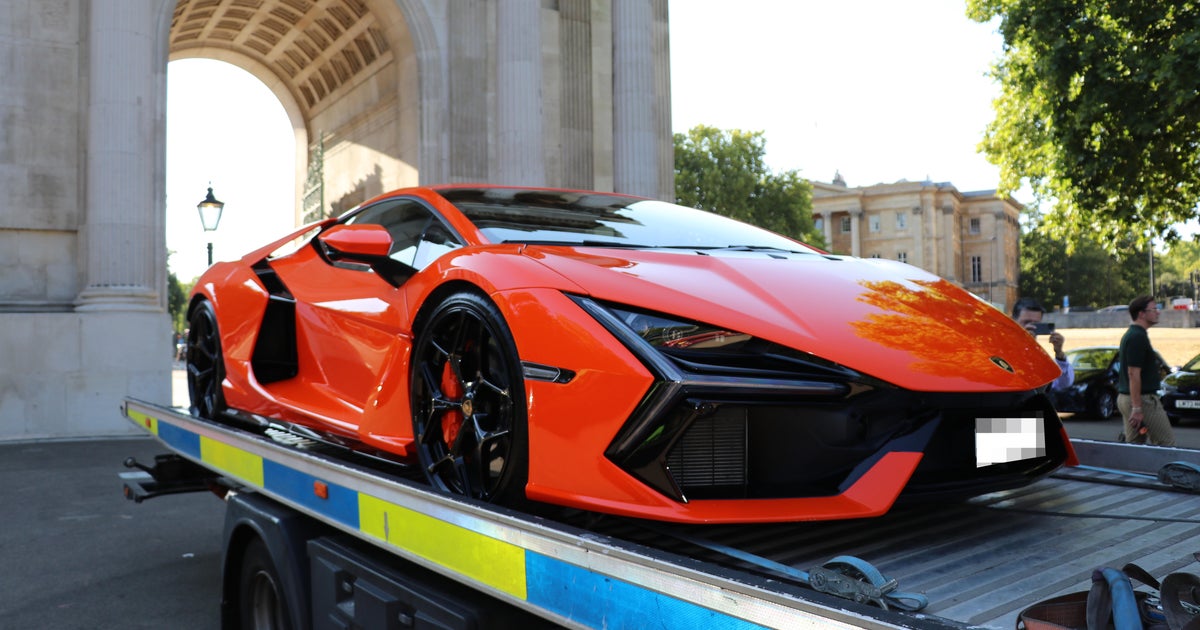 London police seize record $10 million in supercars in one weekend