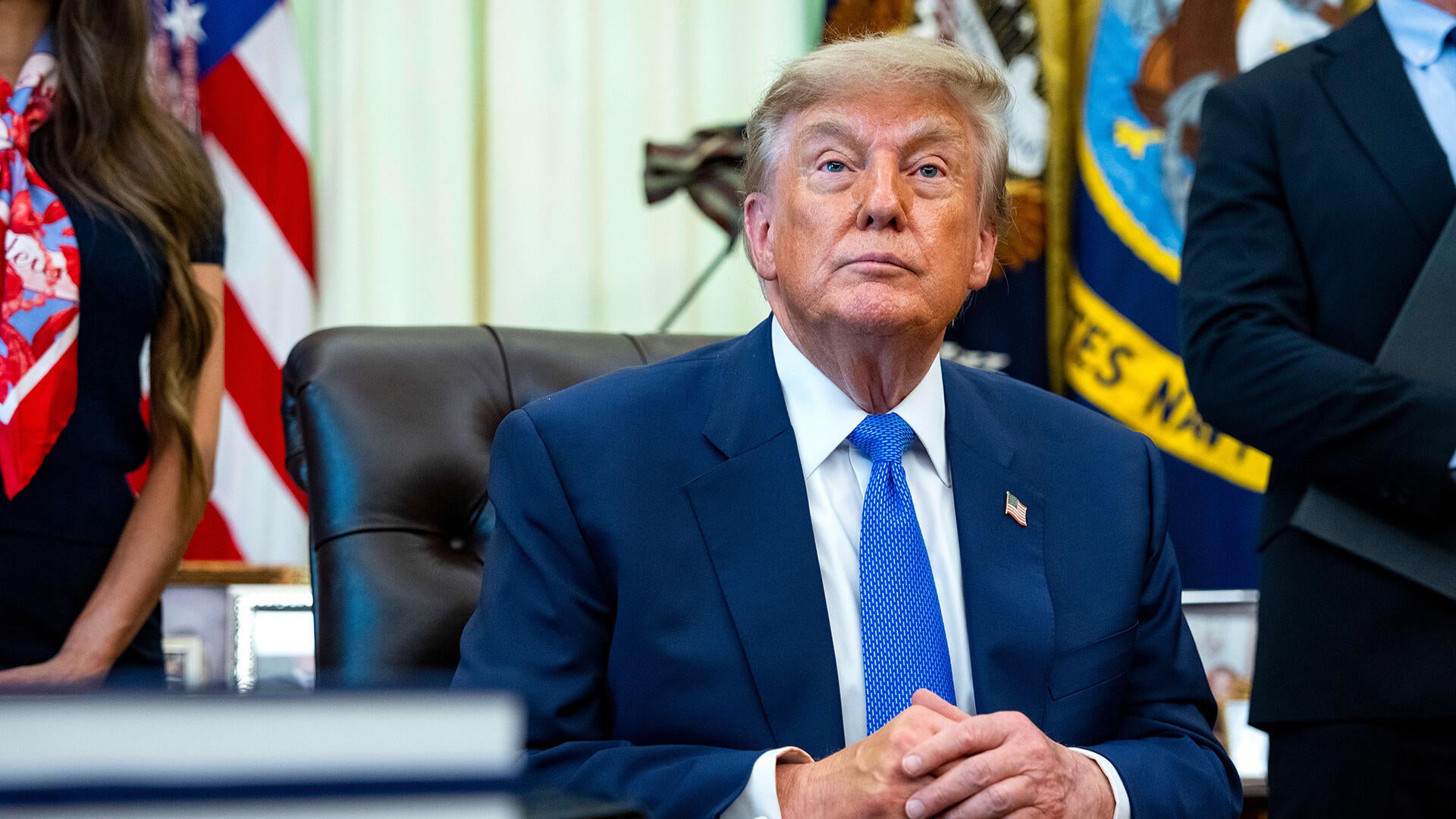 Trump says he paused 50% tariffs on some Canadian goods as deal being finalized