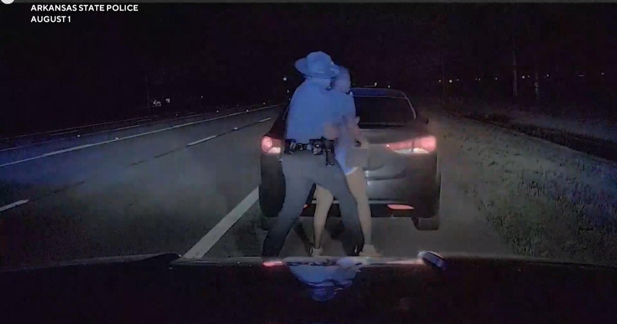Newly released video shows Arkansas state trooper punching Black woman during traffic stop