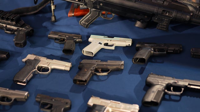 NYC Mayor Adams And NYPD Commissioner Tisch Discuss NYC's Drop In Gun Violence For Start Of 2025 