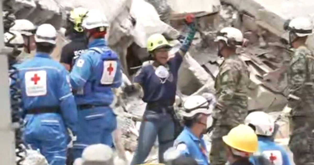 Miraculous rescue gives moment of hope in Colombia after devastating earthquake