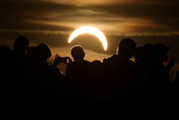 Solar eclipse in Germany 