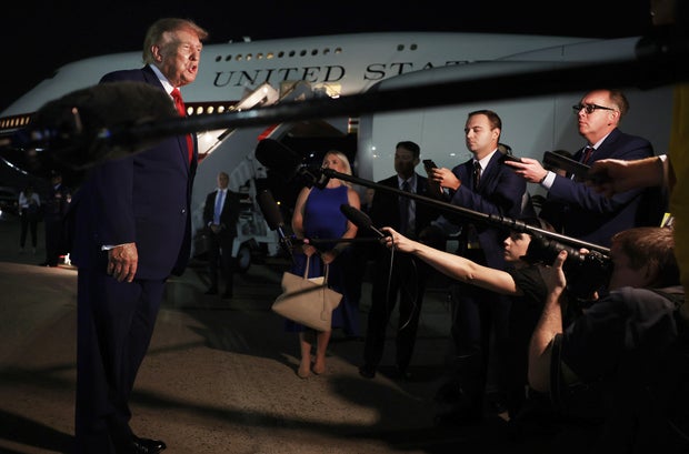 President Trump Travels To Ohio