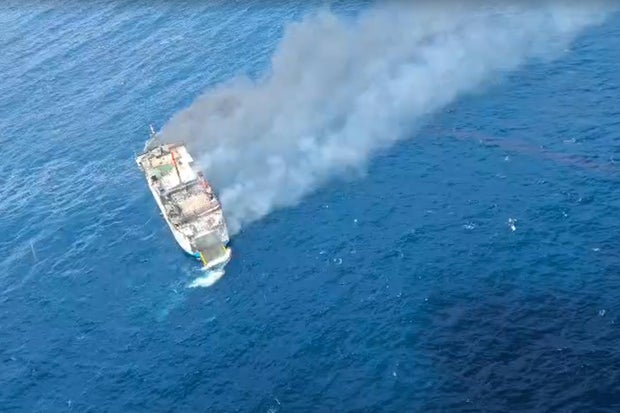 Indonesia Ferry Fire 