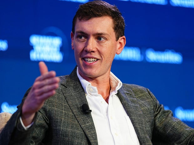 Garrett Langley, founder and CEO of Flock Safety, speaks at the Semafor World Economy Summit in Washington, D.C., April 15, 2026.