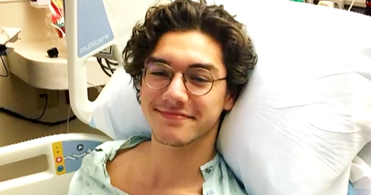 From the archives: "Off Campus" star Belmont Cameli donates his kidney (2018)