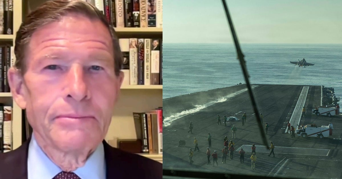 Sen. Richard Blumenthal reacts to acting Navy secretary’s statement about USS Lincoln conditions