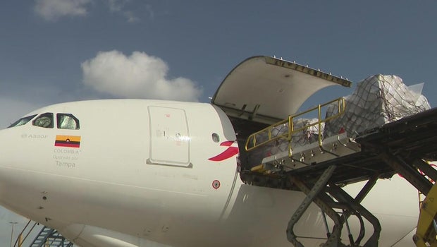 60 tons of South Florida aid for earthquake victims loaded onto Avianca flight bound for Cali, Colombia
