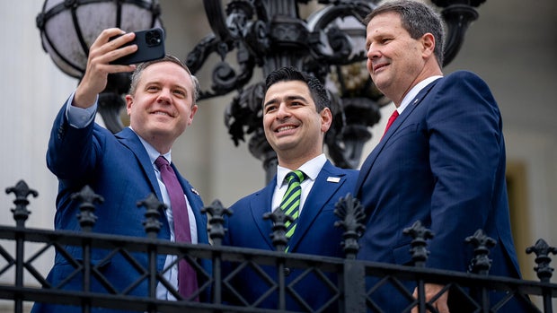 House Member-Elect Class Poses For Group Photo On U.S. Capitol Steps