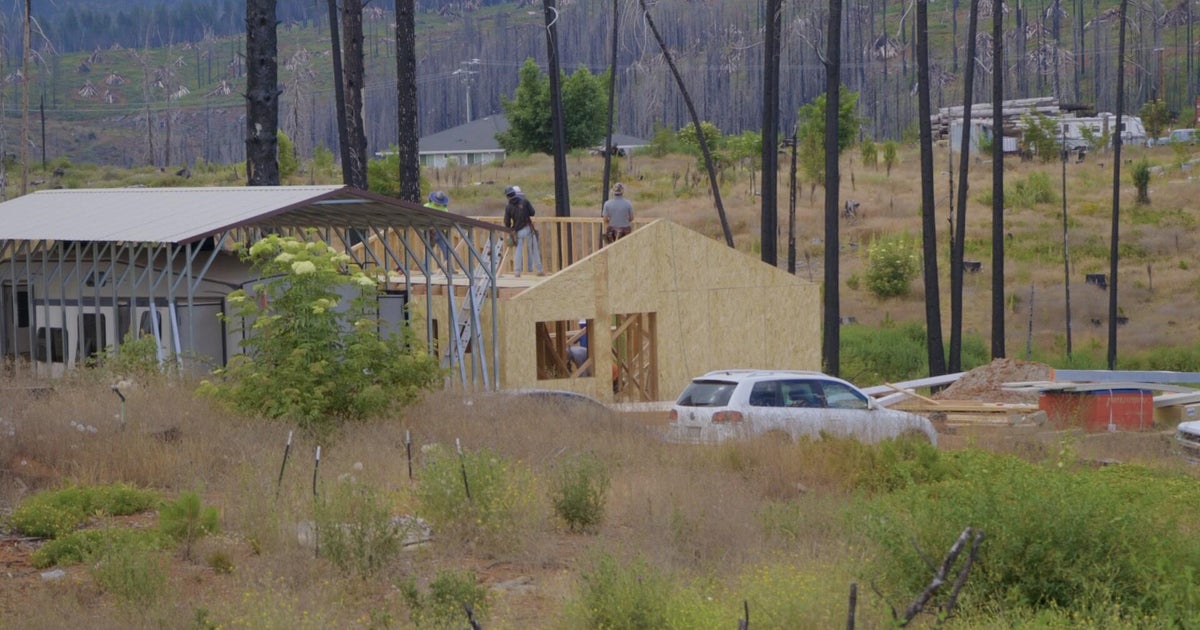 cbsnews.com - Steve  Large - Housing program helps residents rebuild in Grizzly Flats 5 years after Caldor Fire