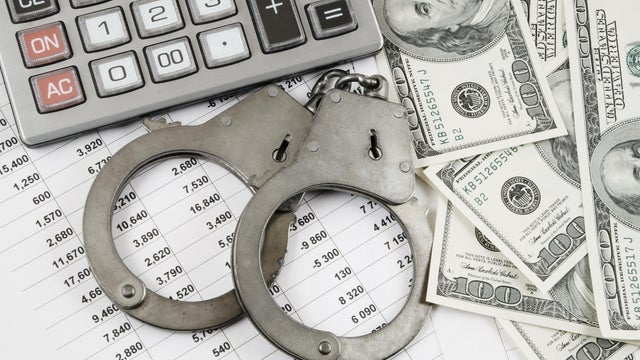 Financial fraud concept 