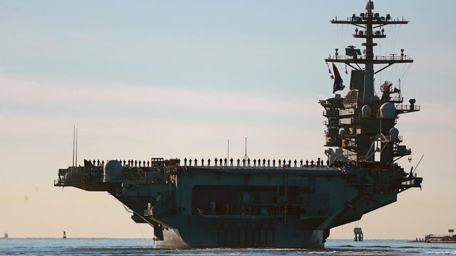 Iran US Aircraft Carrier 