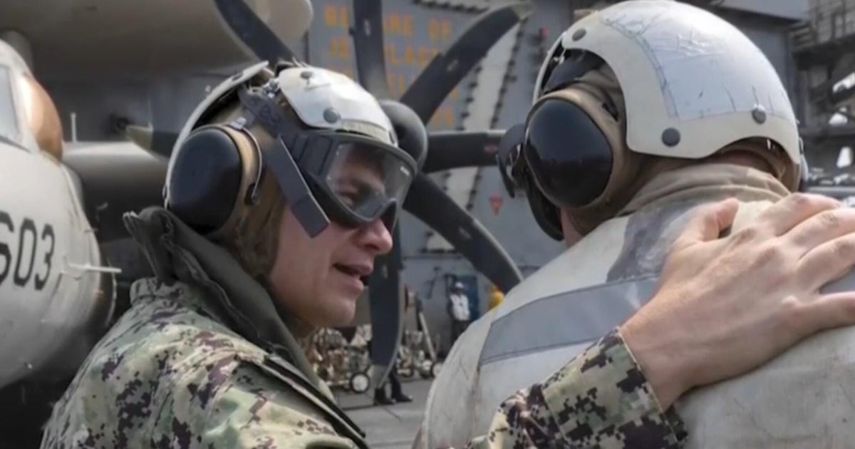 CENTCOM commander meets with troops on USS Abraham Lincoln amid concerns for sailors' mental health