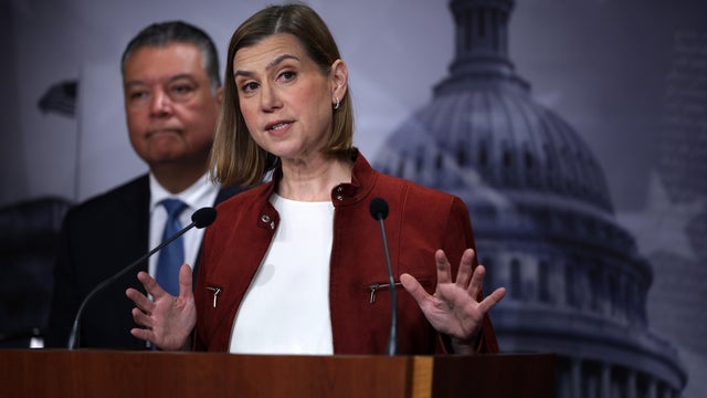 Sen. Slotkin Discuss The "Protect Our Polls" Act On Capitol Hill 