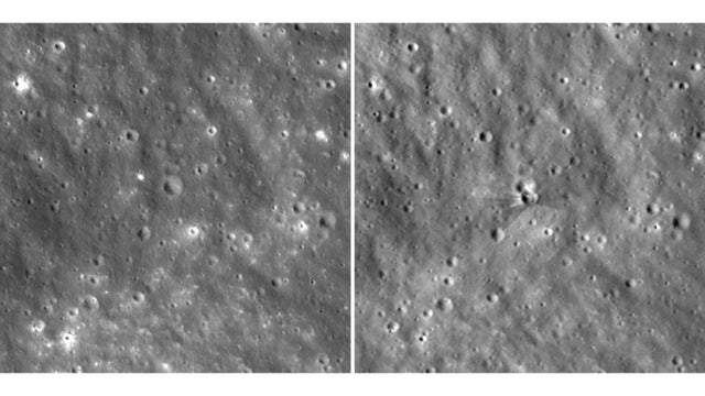 SpaceX Moon Crash 