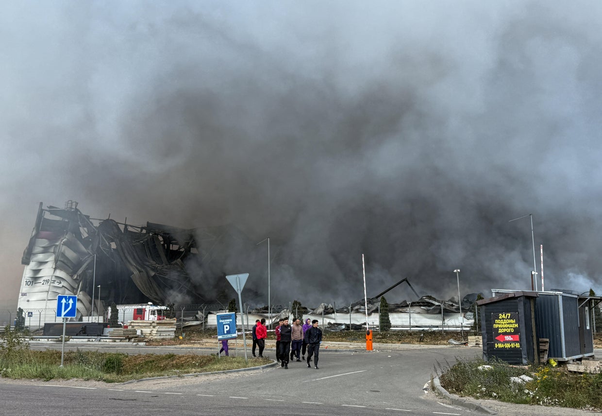 Ukraine targets Moscow with huge drone strike as Russia warns U.K. will ...