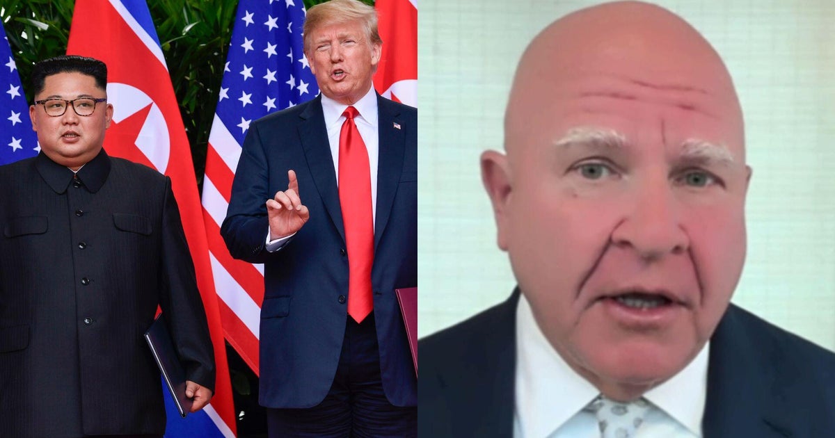 H.R. McMaster reacts to Trump apparently pushing for meeting with North Korea's Kim Jong Un