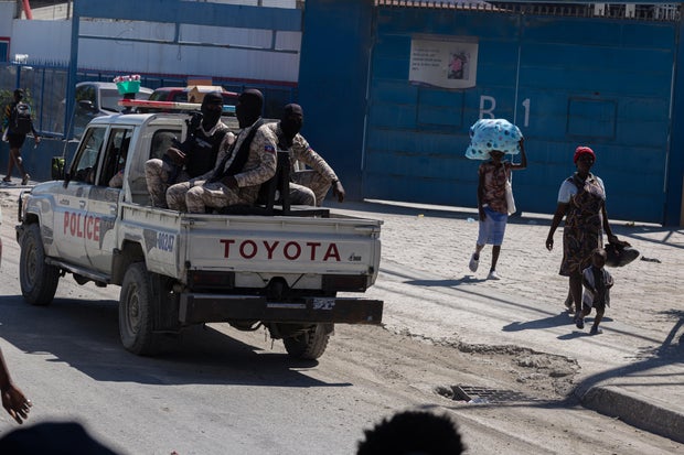 Haitian workers protest in Port-au-Prince over wages and fuel prices 