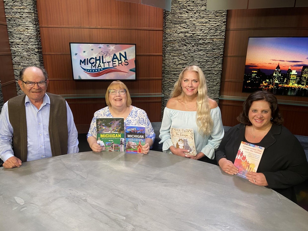 Michigan Matters: 4 Michigan authors discuss their latest works - CBS ...