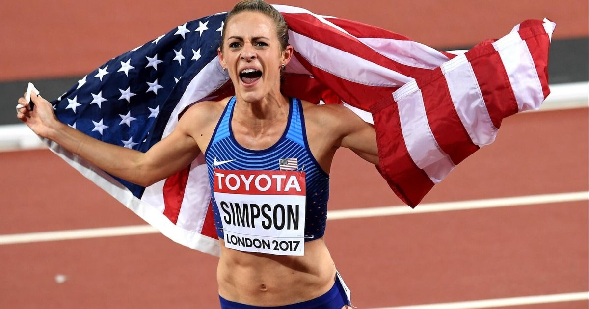 Olympian Jenny Simpson says she will never run again