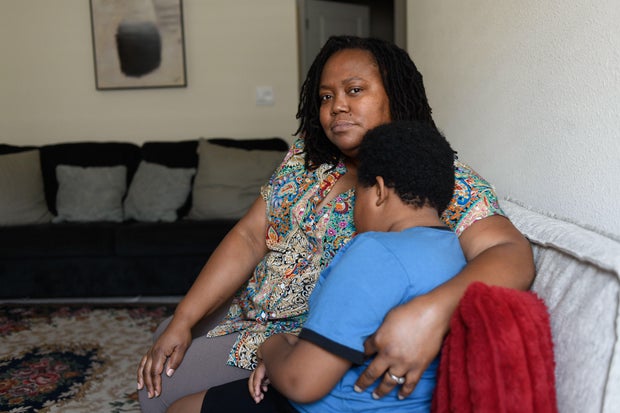 Josette Smith and her son, Ethan 