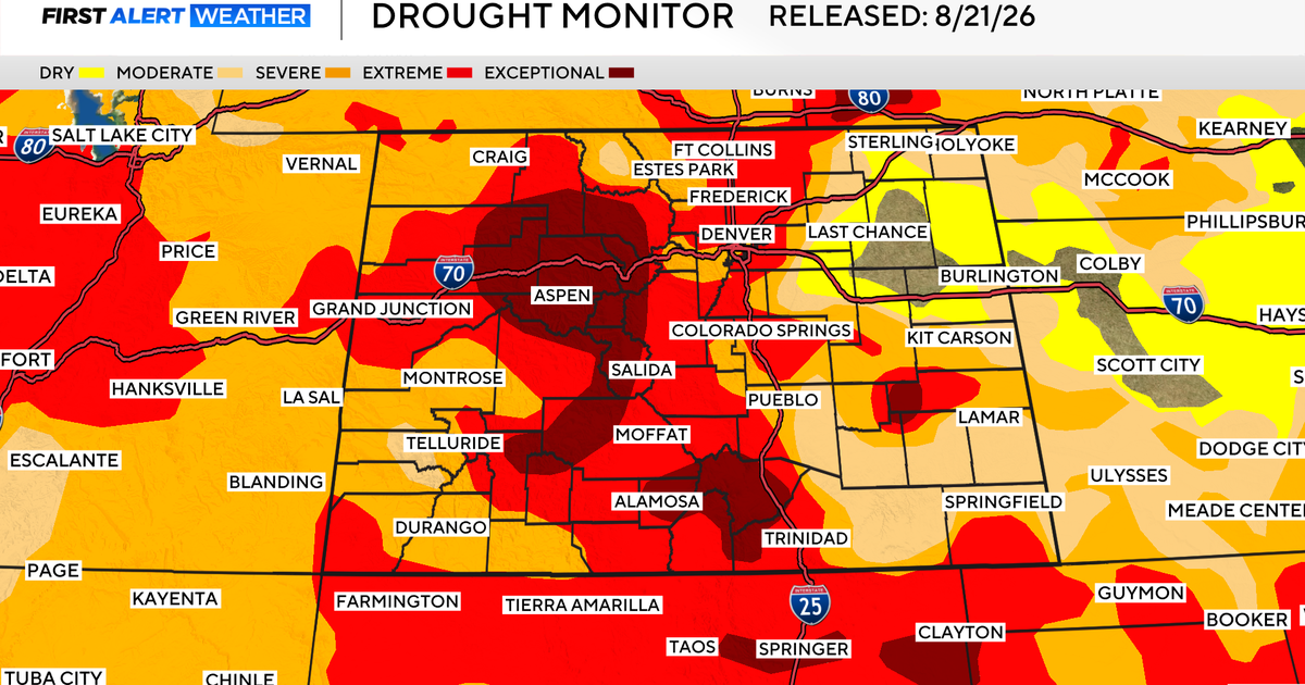 There's bad news and good news for parts of Colorado with this week's drought update