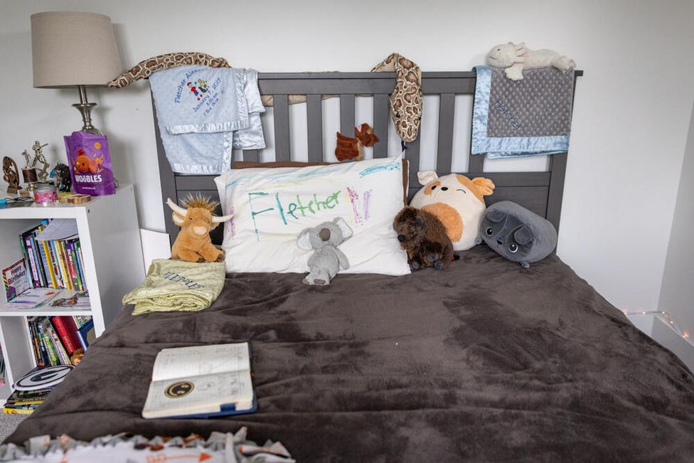 Another child's room now a silent memorial to the toll of school shootings