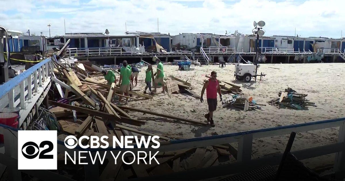 Extensive cleanup underway after tornado hits Atlantic Beach