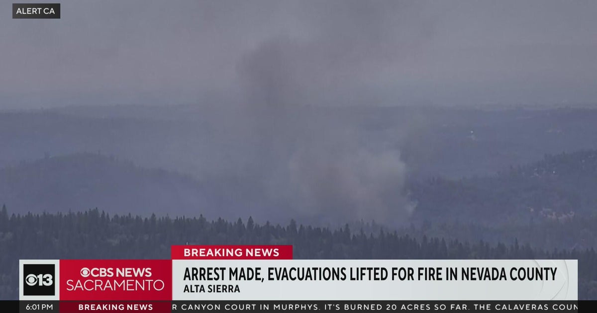 Arrest made in connection with Clover Fire in Nevada County