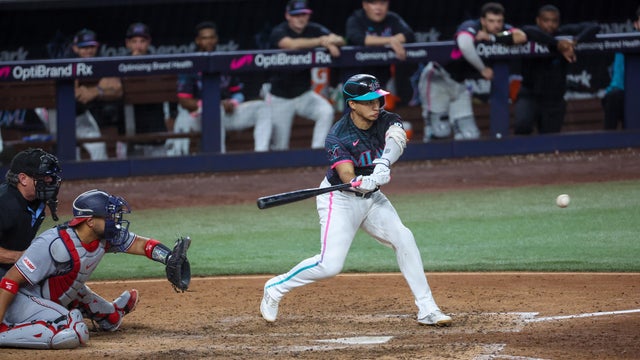 Nationals Marlins Baseball 