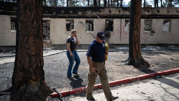 Aspen Acres fire tour