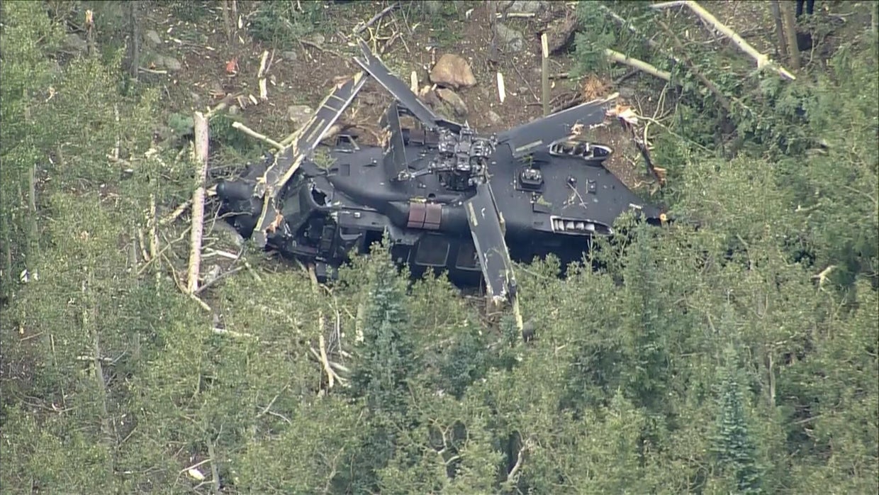 Army Black Hawk helicopter goes down in Colorado foothills west of ...