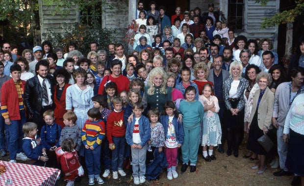 Dolly Parton at her Dollywood theme park 