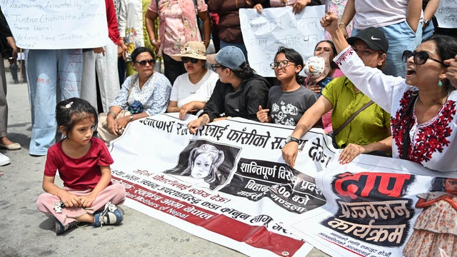 Protest Against Rape And Murder Of Three-Year-Old Girl Garima Chaudhary In Nepal 